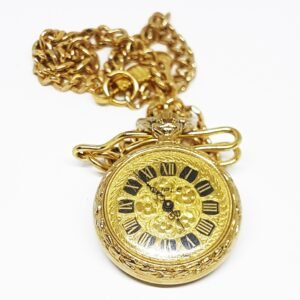 Vintage Kiple Pocket Watch  | Gold-tone Vintage Pendant