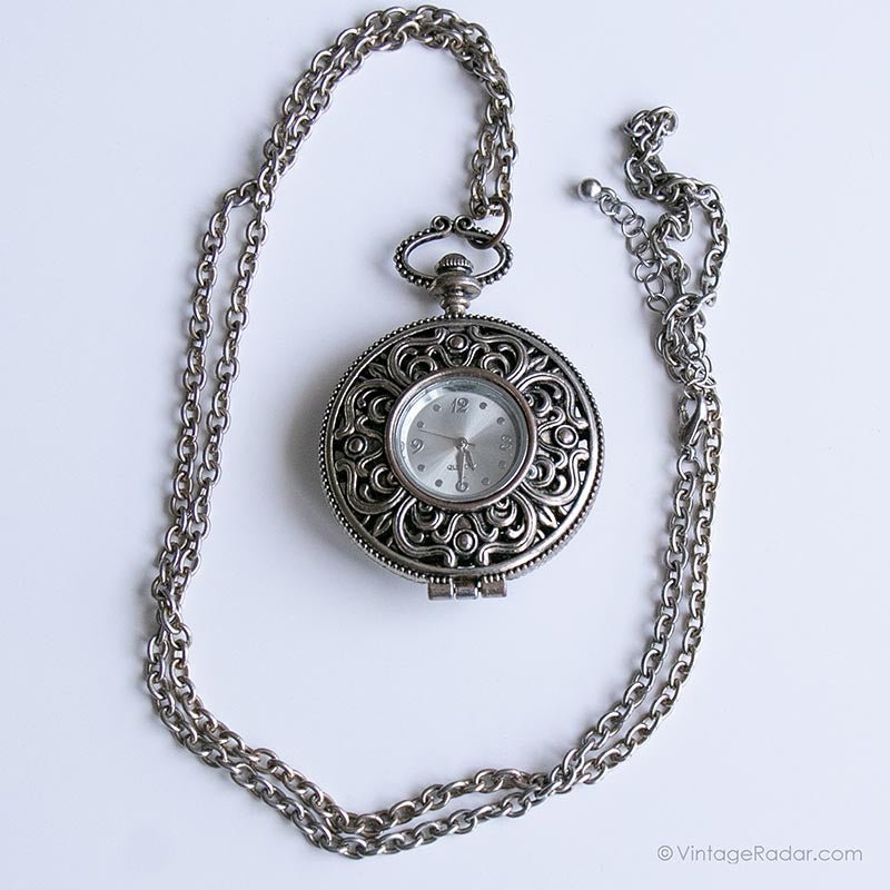 Vintage Dress Pocket Watch for Ladies | Elegant Pocket Watch for Her - Image 2