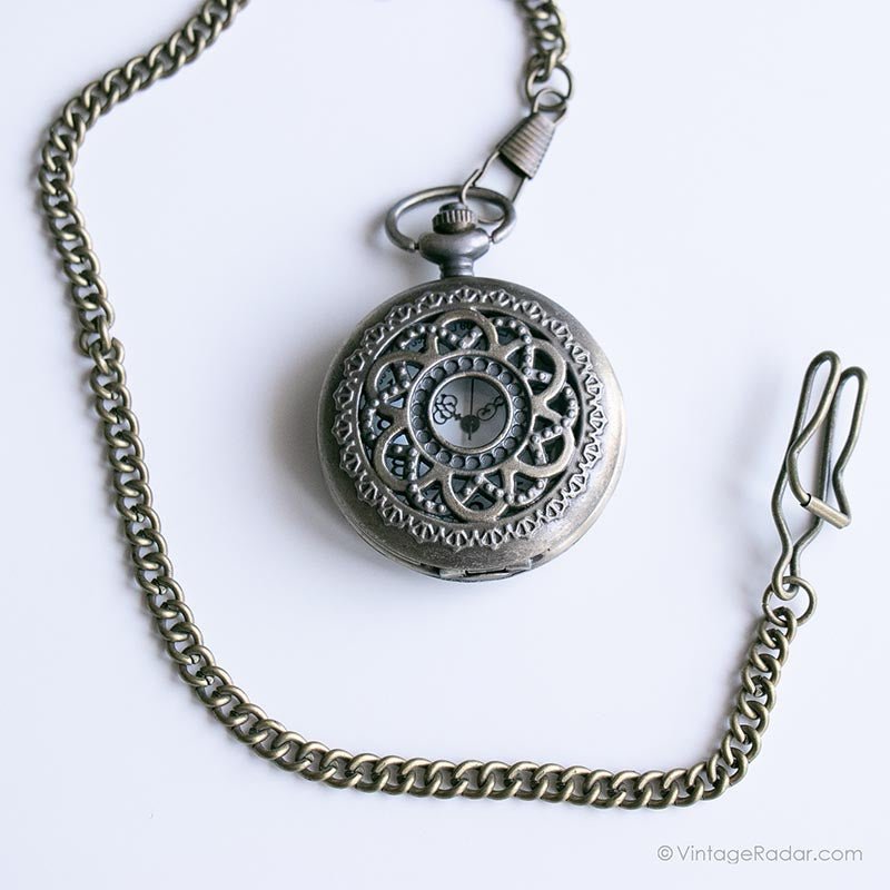 Vintage Dress Pocket Watch for Ladies | Elegant Pocket Watch for Her - Image 6