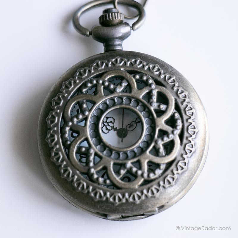 Vintage Dress Pocket Watch for Ladies | Elegant Pocket Watch for Her - Image 7