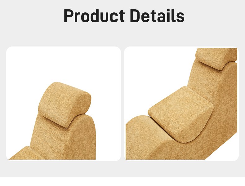 S278 Modern Italian Designer S-Shaped Lounge Chair Fabric Ergonomic Chaise Longue Vacuum Compressed Space Saving Sofa