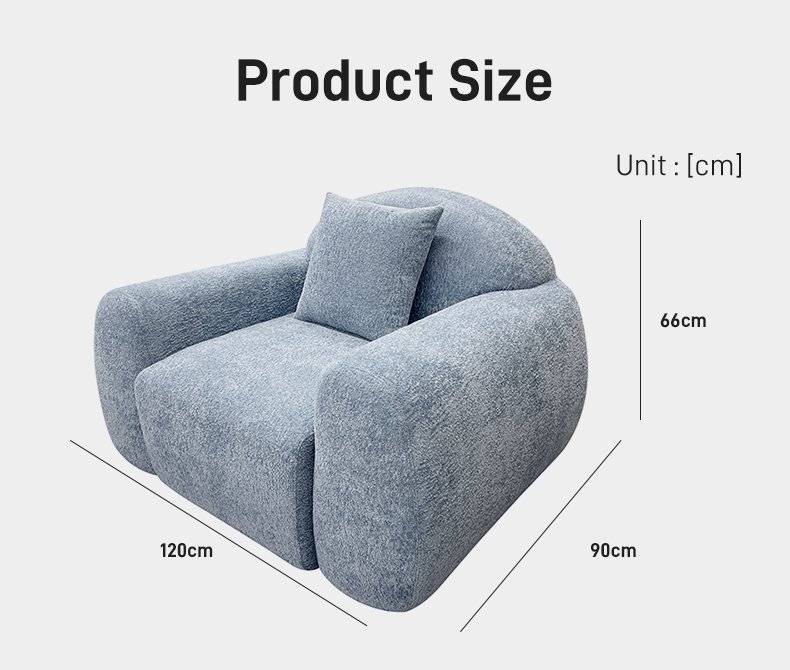 S225-1 OEM Foshan Factory Modern Fabric 35D Sponge Unit Sofa Vacuum Packaging Compression Apartment Furniture
