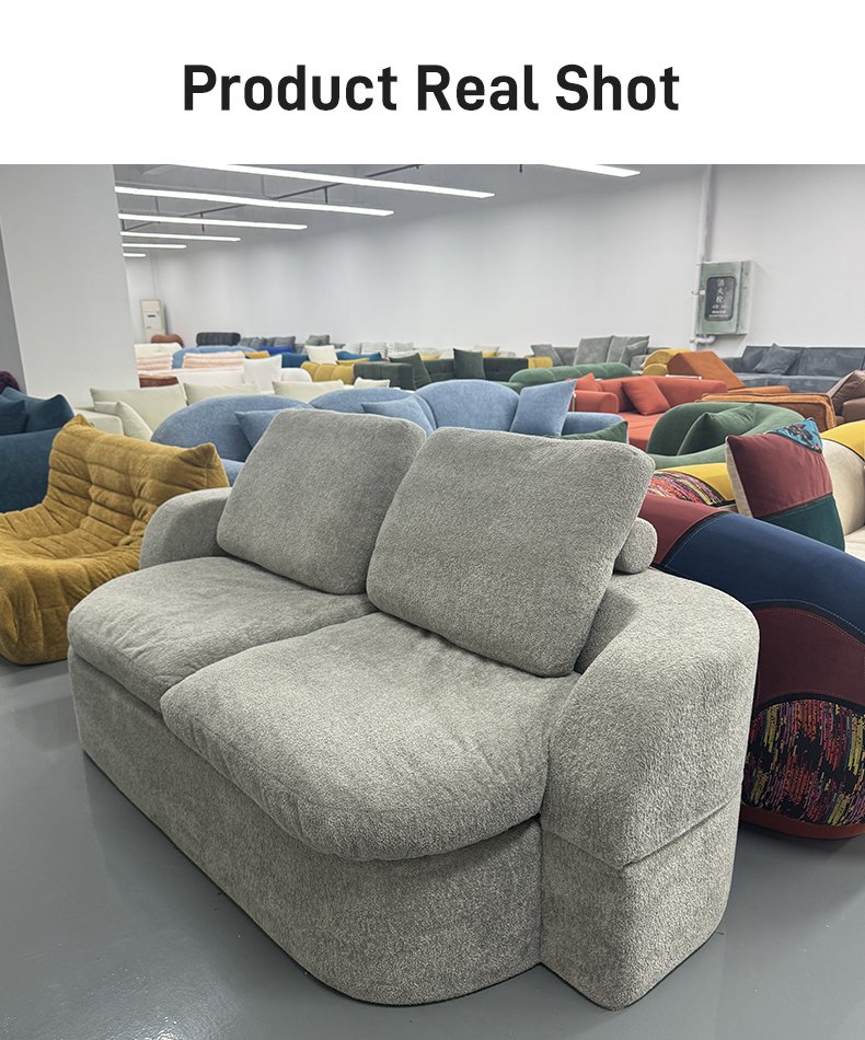 S272 Customized Vacuum Compression Sofa High Density Foam Sofa Space Saving Modern Living Room Furniture Cushion 2 Soft Sofas