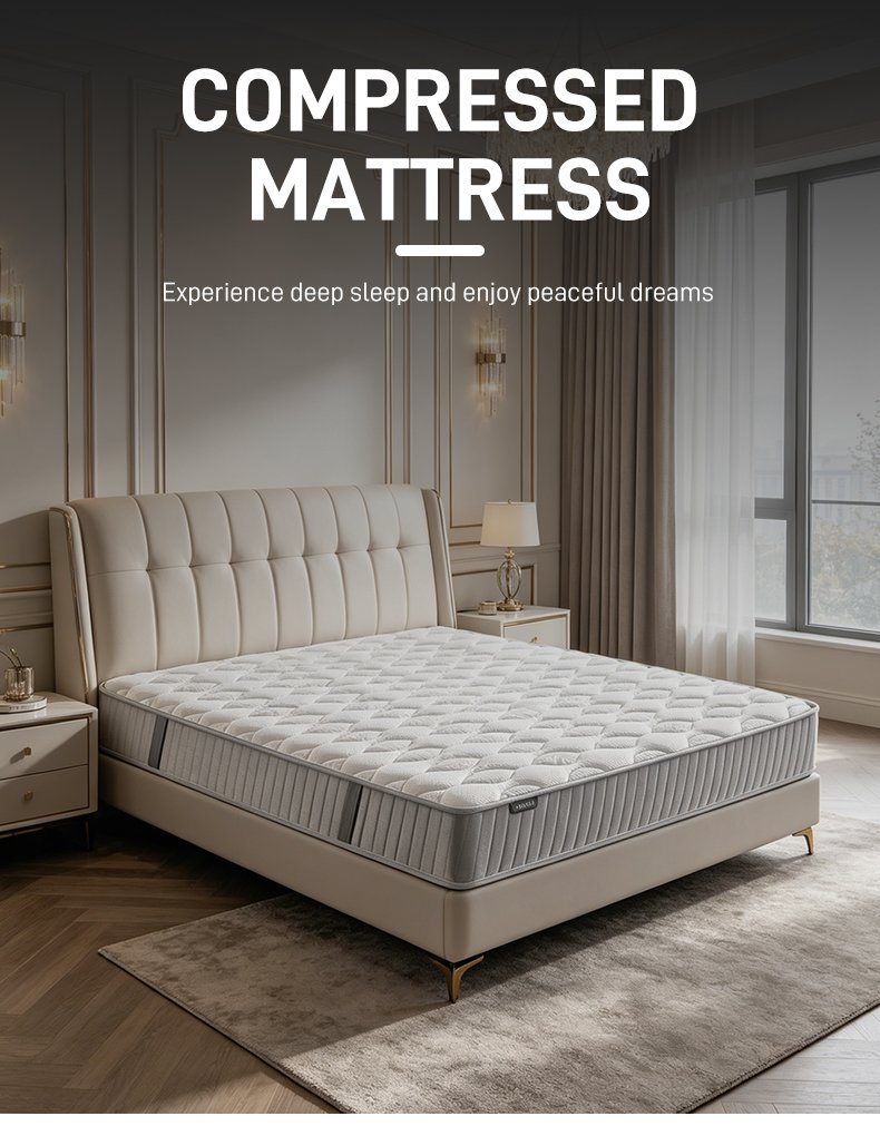 M005 2026 New Independent Bag Spring Cartons Compressed Sofa 23cm Thick 1.5/1.8 m Household Mattresses Simple Fashion Design on Sale