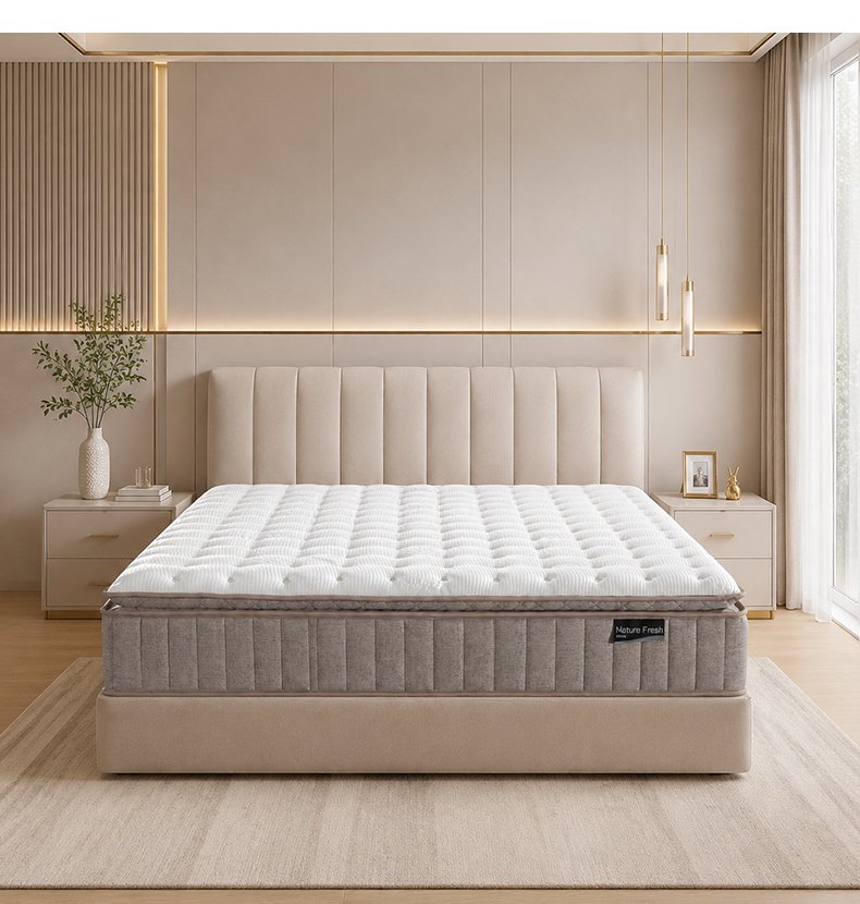 M013 Hot a Compression Mattress in a Box 29 cm Thick Bedroom Hotel Guest House Protect the Spine Independent Bag Spring Mattresses