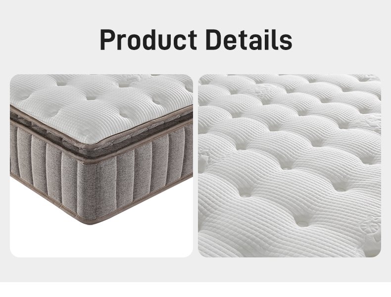 M013 Hot a Compression Mattress in a Box 29 cm Thick Bedroom Hotel Guest House Protect the Spine Independent Bag Spring Mattresses