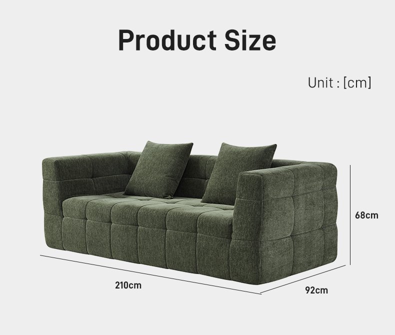 S203 Wholesale Customized Diamond Stitching Loveseat Pink Upholstered Boneless Sponge 2 Seater Couch Vacuum Compressed Sofa