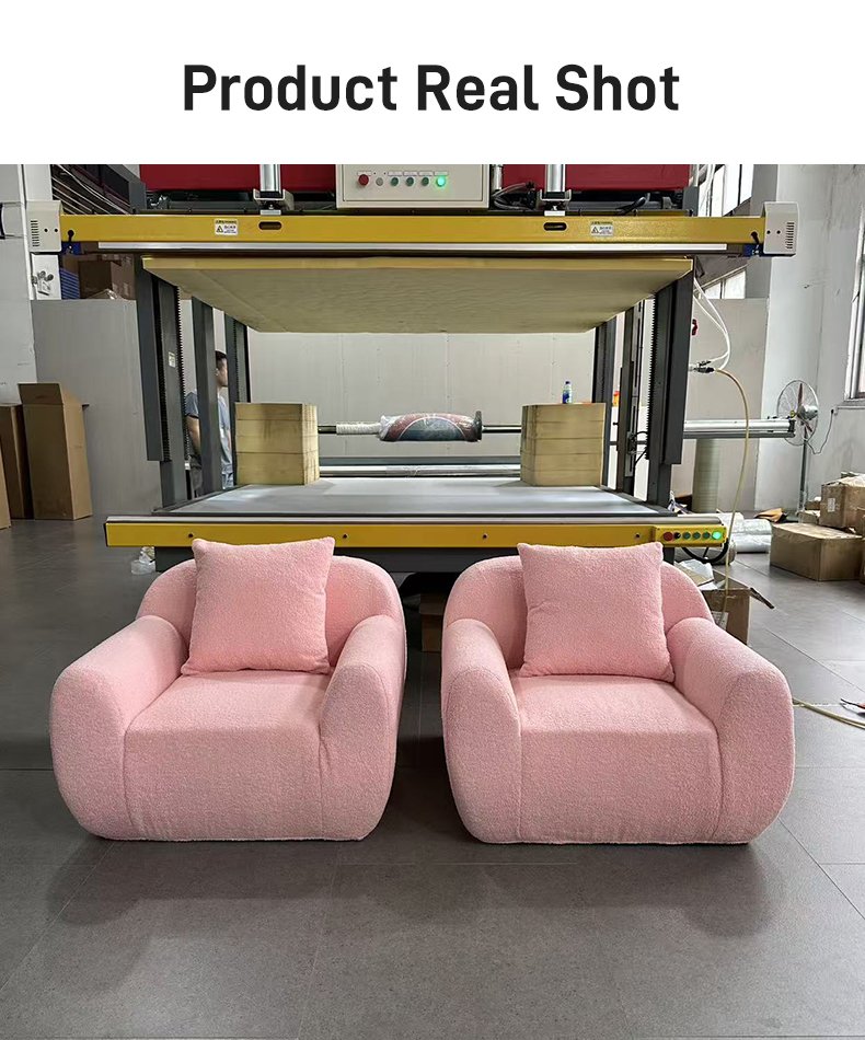 S243 13buy Modern Minimalist Single Person Leisure Sofa Chair Living Room Furniture Sponge Fabric Compression Lazy Armchair