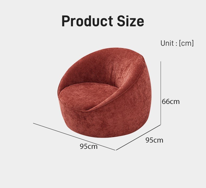 S216 Shunlinghang Modern Minimalist Furniture Sponge Fabric Compression Sofa Lazy Sofa Single Person Leisure Sofa Chair Armchair