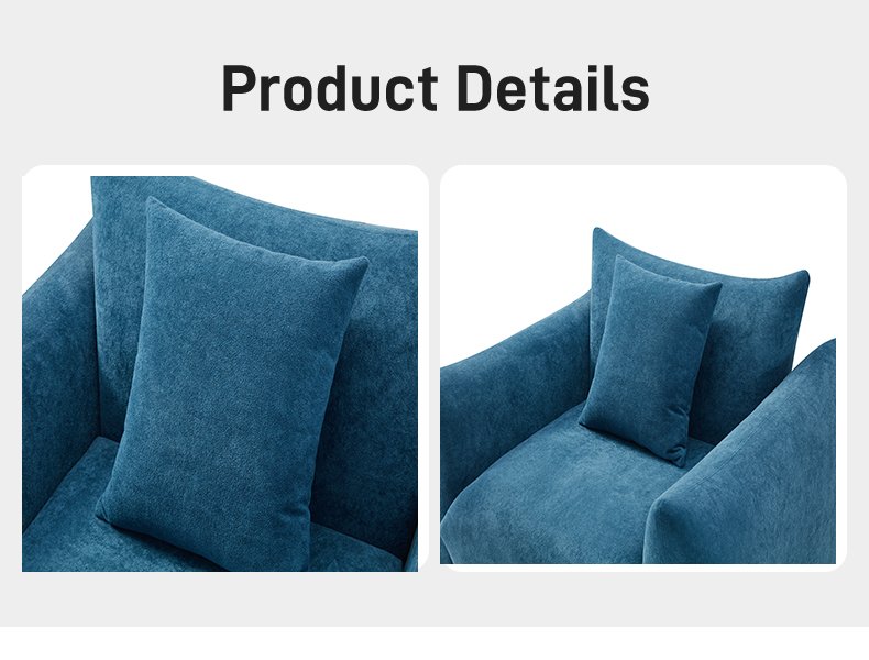 S218-1 New Modern Simplicity Living Room Furniture Chair Sofa Set Furniture Compression Sofa Single Lounge Sofa Lazy Chair on Sale