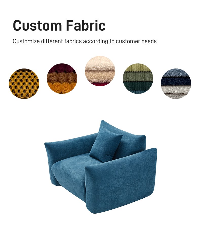 S218-1 New Modern Simplicity Living Room Furniture Chair Sofa Set Furniture Compression Sofa Single Lounge Sofa Lazy Chair on Sale