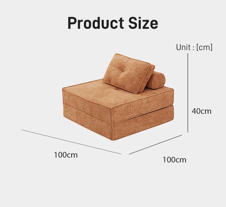 S246 Shuangling Folding Compression Sofa Foldable Sofa Bed Living Room Furniture Customizable Size and Color