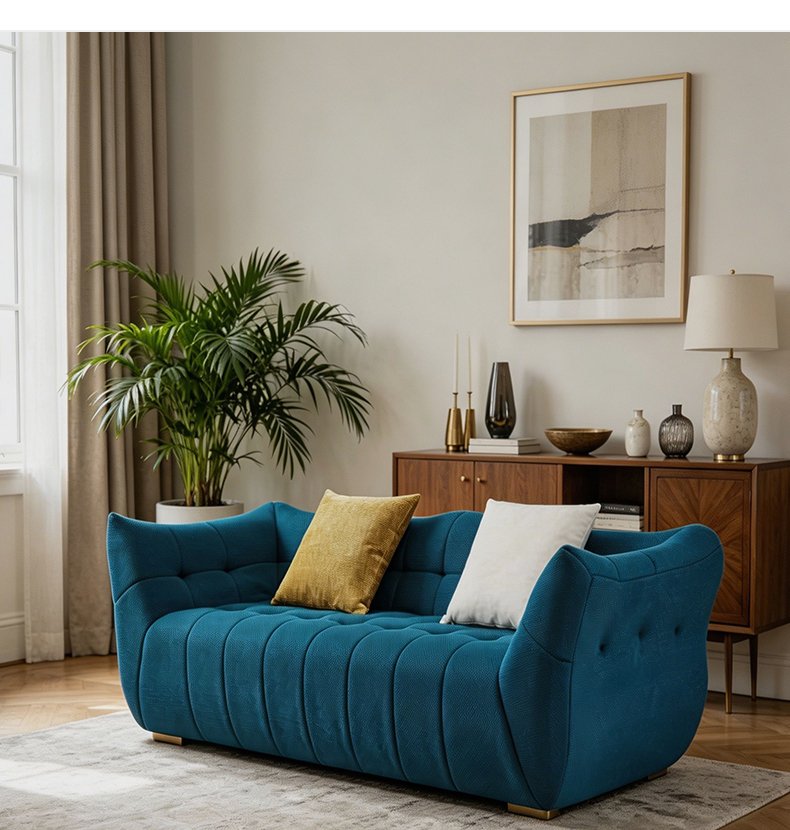 S251 Hot Selling European Sofa Designer Sofa Compression Packaging Color and Size to Choose From Can Be Customized on Demand